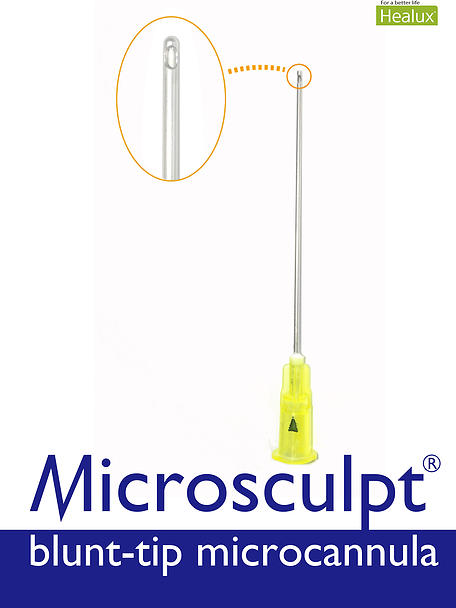 Microsculpt - mikrokaniula - zbliżenie