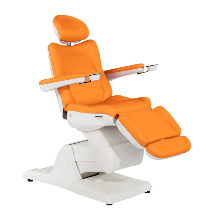 FOTEL KOSMETYCZNY ELEKTR. AZZURRO 870 POMARANCZOWY