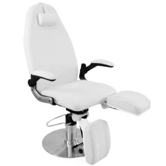 Fotel Podologiczny hydrauliczny AZZURRO 713a bialy