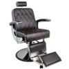 Gabbiano fotel barberski IMPERIAL brazowy