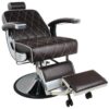 Gabbiano fotel barberski IMPERIAL brazowy 3