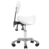 Taboret kosmetyczny 1025 bialy Giovanni 1