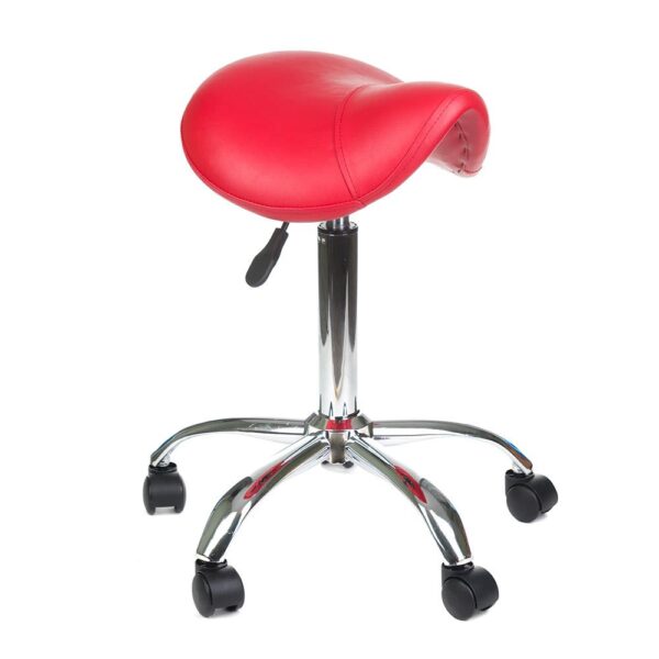 Taboret-kosmetyczny-BD-9909-czerwony Taboret kosmetyczny BD-9909 czerwony