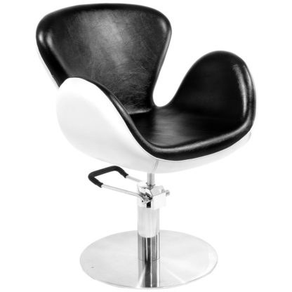 Gabbiano - fotel Amsterdam - czarno-biały