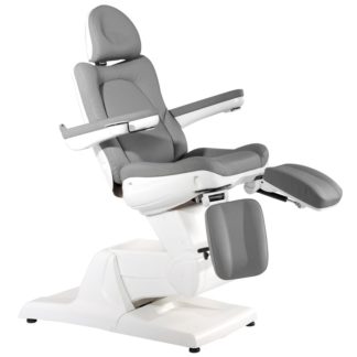 Fotel kosmetyczny AZZURO 870S PEDI - szaro-biały