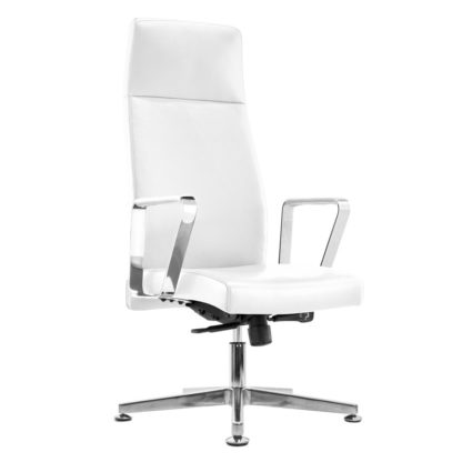 Fotel kosmetyczny - model Rico 156 - biały