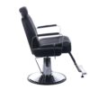Fotel barberski HOMER BH-31237 Czarny 2