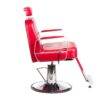 Fotel barberski HOMER BH-31237 Czerwony 5