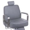 Fotel barberski HOMER BH-31237 jasny szary 1