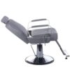 Fotel barberski HOMER BH-31237 jasny szary 3