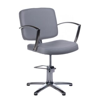 Fotel fryzjerski Dario szary BH-8163