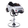 Dzieciecy fotel fryzjerski Range Rover bialy