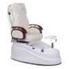 Fotel do pedicure z masazem BR-2307 Kremowy