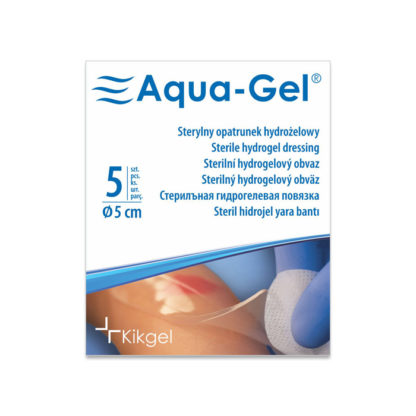 Aqua-Gel opatrunek hydrożelowy 5cm okrągły