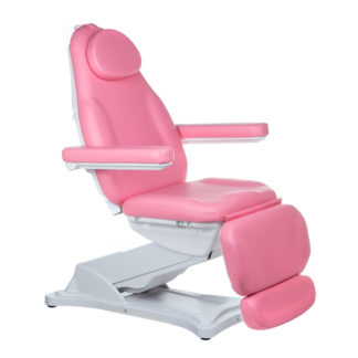 Elektryczny fotel kosmetyczny - MODENA- różowy