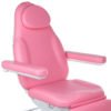 fotel modena różowy - zbliżenie