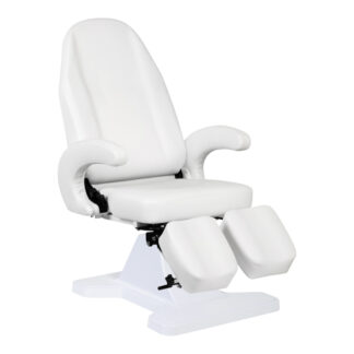 Fotel podologiczny hydrauliczny 112 bialy