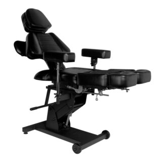 Fotel elektryczny do tatuazu Pro INK 606 czarny