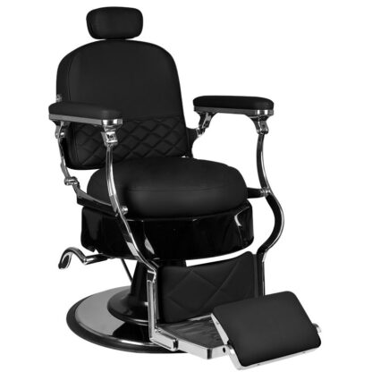 gabbiano fotel barberski vito czarny