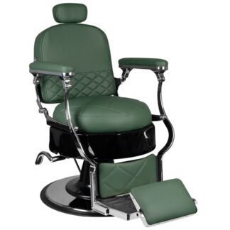 gabbiano fotel barberski vito zielony