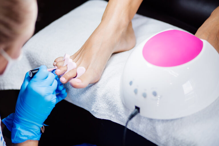 zabieg pedicure