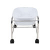 Brodzik do pedicure prosty z kolkami chrom 1