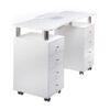 Stolik do manicure + pochlaniacz BD-3425+P BIALY 2