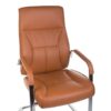 Fotel konferencyjny CorpoComfort BX-5085C Brazowy 2