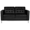 Gabbiano sofa do poczekalni BM18019 czarna 1