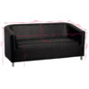Gabbiano sofa do poczekalni M021 czarna 1