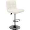 Hoker barowy M06 pikowany regulowany bialy