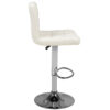 Hoker barowy M06 pikowany regulowany bialy 2