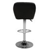 Hoker barowy M06 pikowany regulowany czarny 1