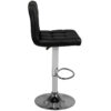 Hoker barowy M06 pikowany regulowany czarny 2