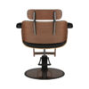 Gabbiano fotel fryzjerski Florencja orzech czarny 2
