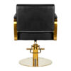 Gabbiano fotel fryzjerski Genua zloto czarny 3