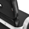 Gabbiano fotel fryzjerski Porto bialo czarny 5