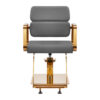 Gabbiano fotel fryzjerski Porto zloto szary 2