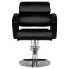Fotel fryzjerski Hair System HS02 czarny 2