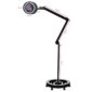 Lampa lupa Elegante 6025 60 led smd 5d black ze statywem 5