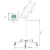 Lampa lupa Elegante 6028 60 led smd 5d ze statywem reg. natezenie swiatla 6