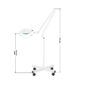 Lampa lupa led S4 + statyw 5