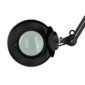 Lampa lupa led S5 + statyw led reg. natezenie swiatla czarna 5