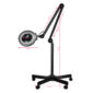 Lampa lupa led S5 + statyw led reg. natezenie swiatla czarna 7