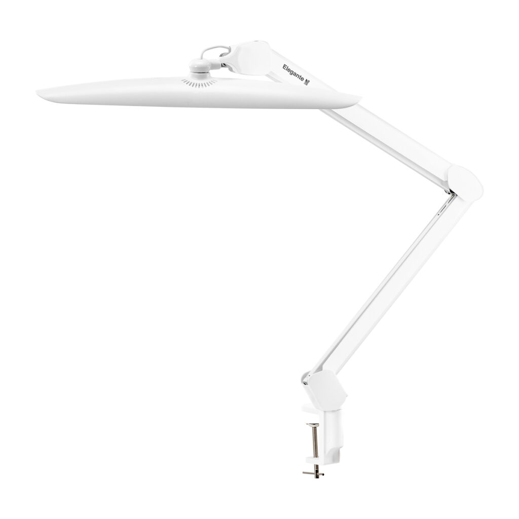 Lampa warsztatowa Elegante LED biala