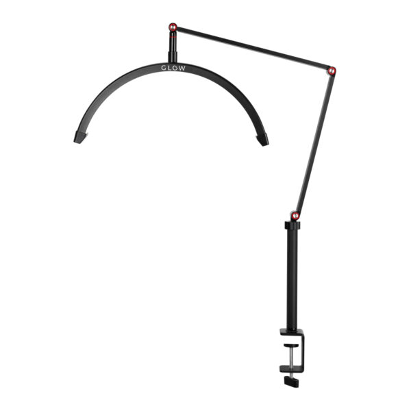 Lampa-zabiegowa-Glow-MX3-do-blatu-czarna-1 Lampa zabiegowa Glow MX3 do blatu czarna 1